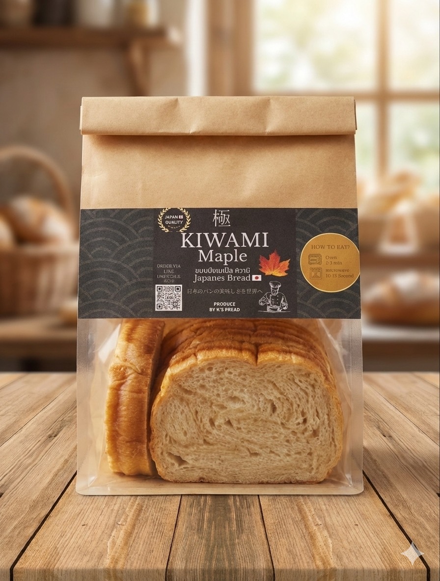 K's Breadの職人が手作業でパン生地を成形している様子