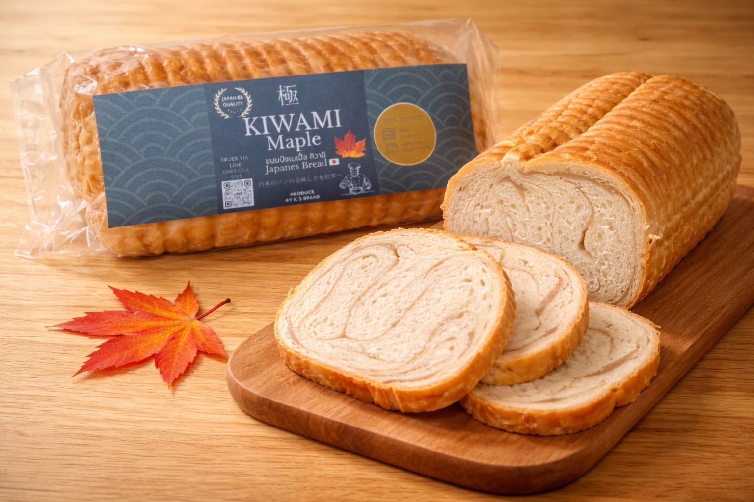 K's Breadオーナーのパン作りの様子 — 丁寧に生地を仕込む職人の手元