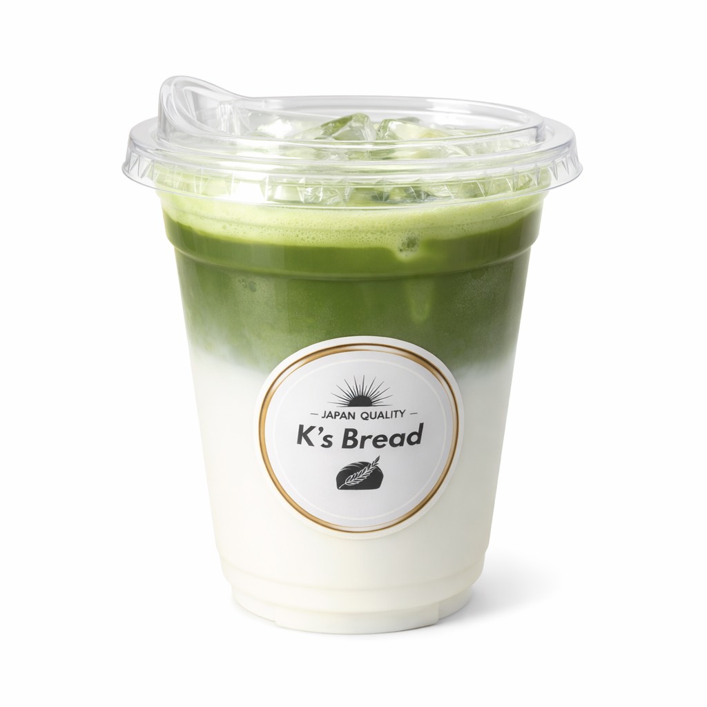 K's Breadの抹茶フロートとメープルラテ — 極みパンとの相性抜群のドリンクメニュー